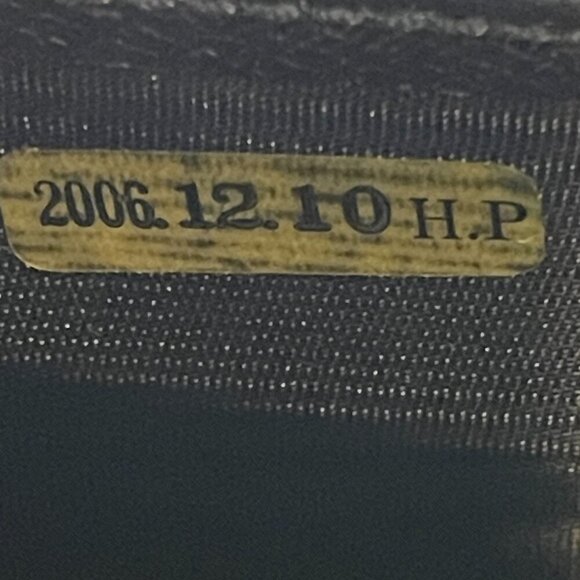 Chanel Series 10 Grained Calfskin CC Button Long Wallet - Black - Preowned - Picture 8 of 16